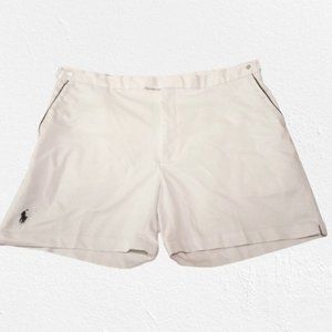 POLO RALPH LAUREN WHITE TENNIS SHORTS Size 40
